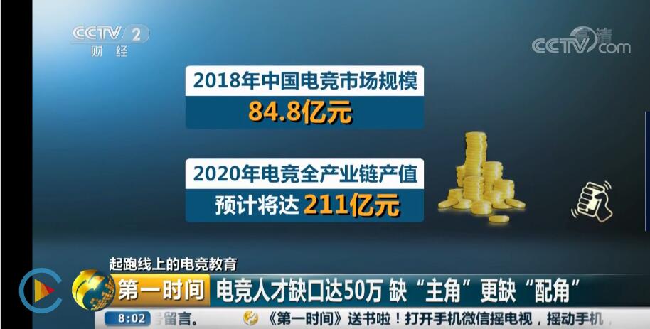 電競(jìng)行業(yè)50萬個(gè)崗位缺口，“職”等你來！
