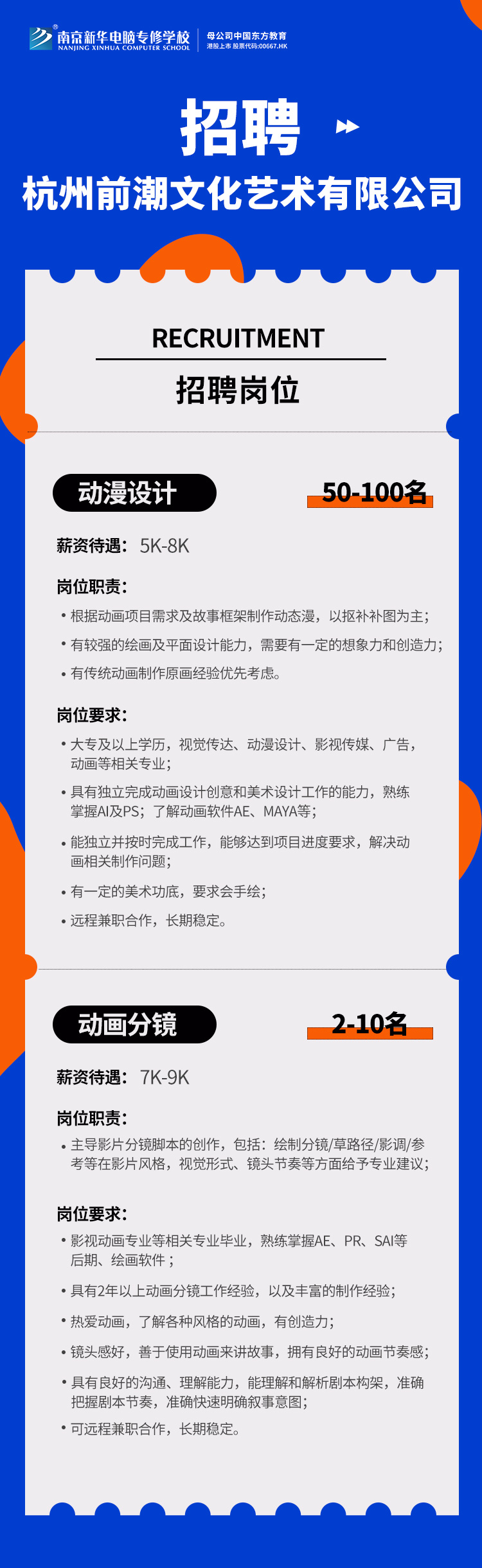 招賢納士，“職”等你來！